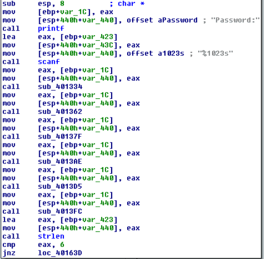 Password Function