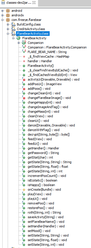 Java Decompiler Functions