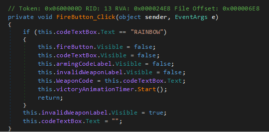 FireButton Click Function