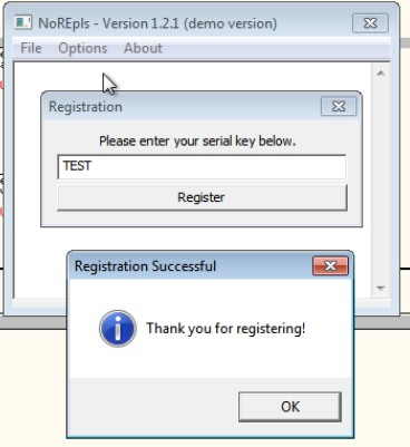 Registration Success