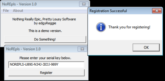 Registration Success